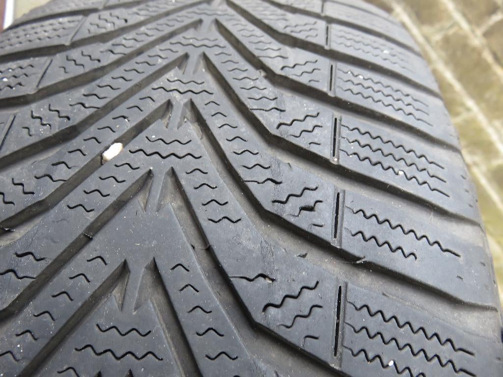 2 pneus neige montés sur jantes Alu, Ophalen, Gebruikt, 16 inch, Band(en)