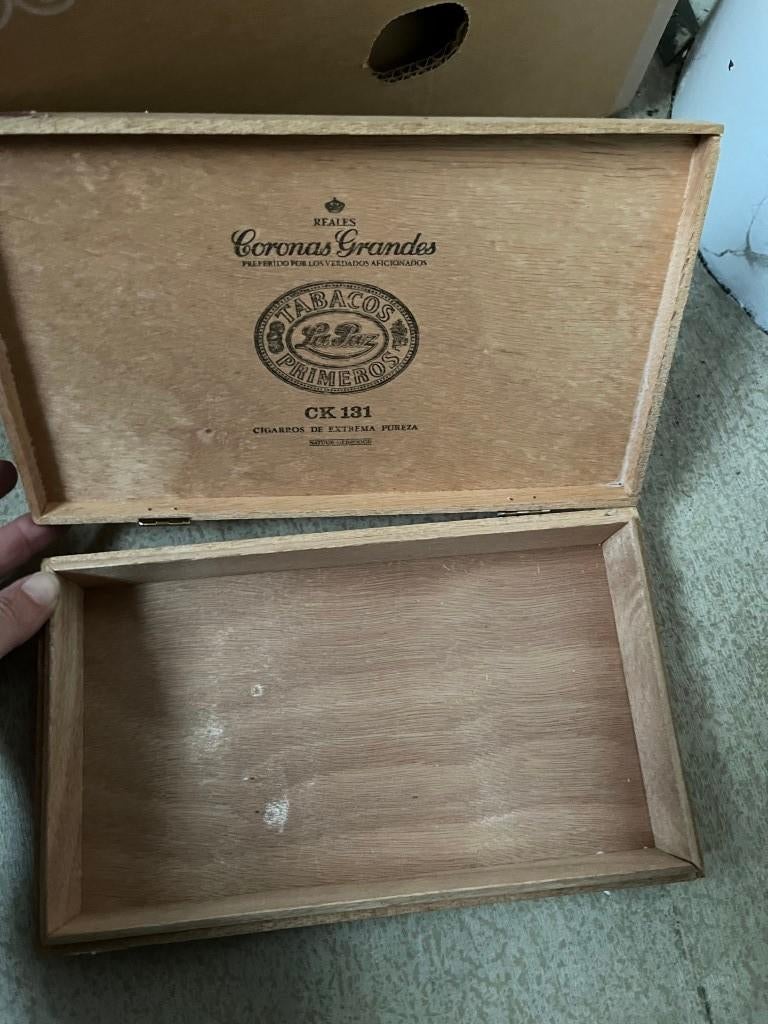 Boîte à cigares La Paz Coronas Grandes, Enlèvement ou Envoi