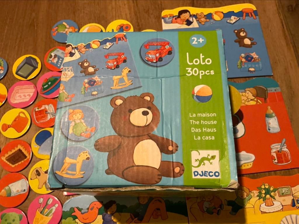 Loto La Maison très bon état Djeco +2 ans, Enfants & Bébés, Jouets | Puzzles pour enfants, Enlèvement, Comme neuf