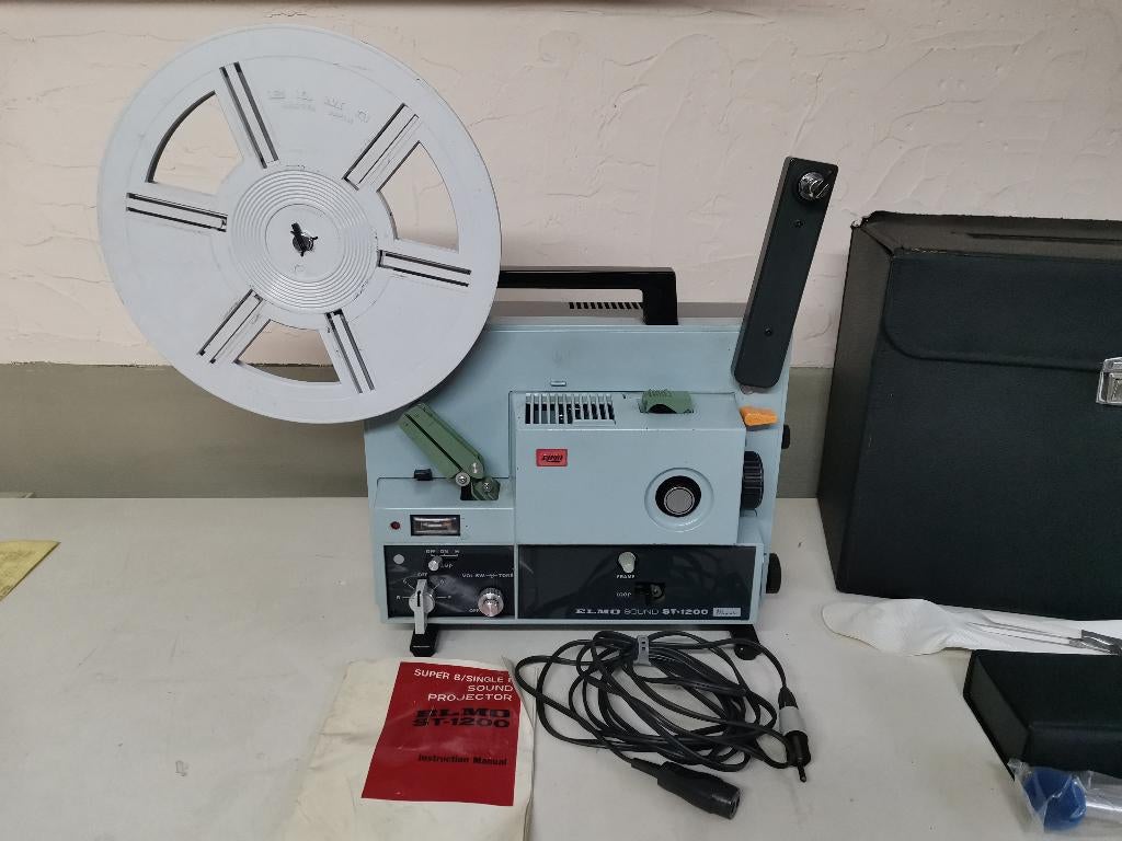 Elmo st-1200 8mm film projector, Ophalen, Gebruikt, Overige merken