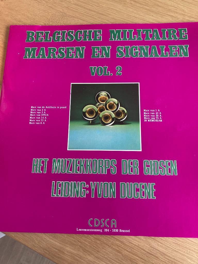 LP Belgische militaire marsen en signalen vol. 2, Verzamelen, Ophalen of Verzenden