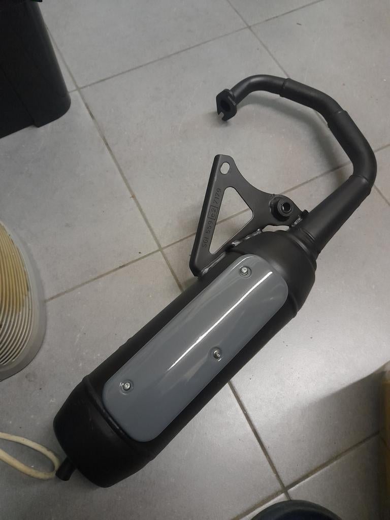 Uniek : Sito plus uitlaat retro spirit, Fietsen en Brommers, Brommeronderdelen | Scooters, Zo goed als nieuw, Uitlaat, Ophalen of Verzenden