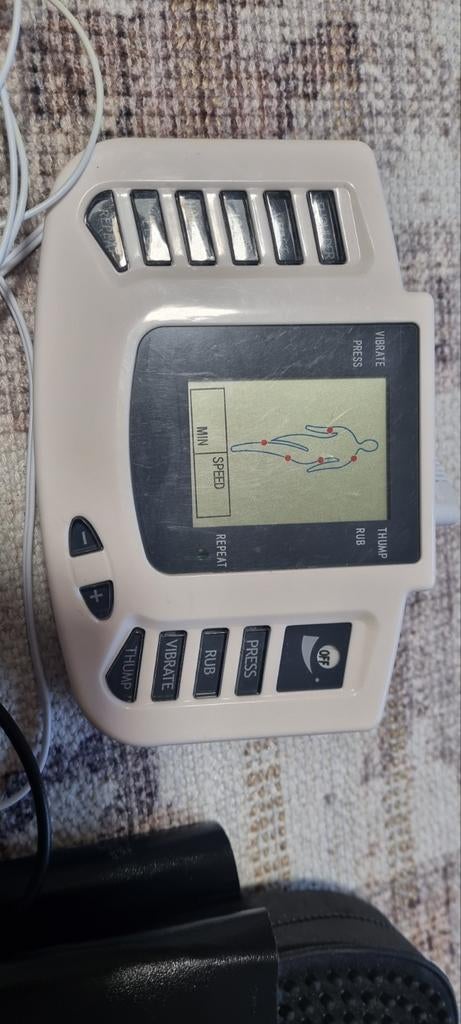 Tens massage apparaat, Ophalen