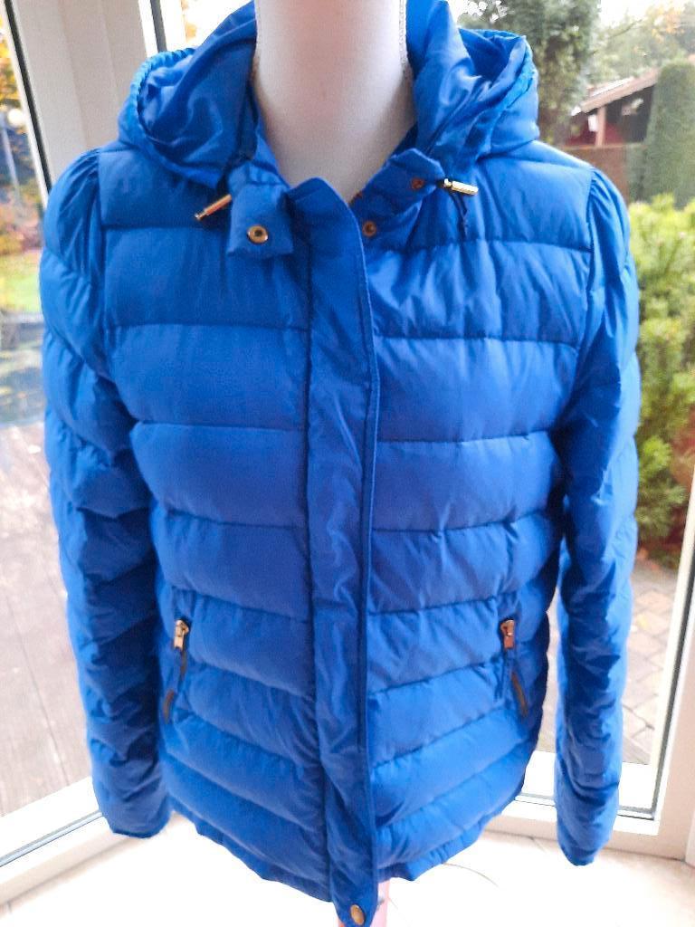 prachtige jas/anorak ESSENTIEL Antwerp - 40/42, Kleding | Dames, Jassen | Winter, Maat 38/40 (M), Blauw, Ophalen of Verzenden