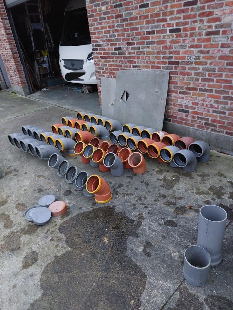 Pvc diameter 160 nieuw, Doe-het-zelf en Bouw, Ophalen, PVC, Bochten