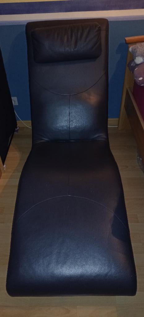 Zwarte ligzetel, Ophalen of Verzenden, Gebruikt