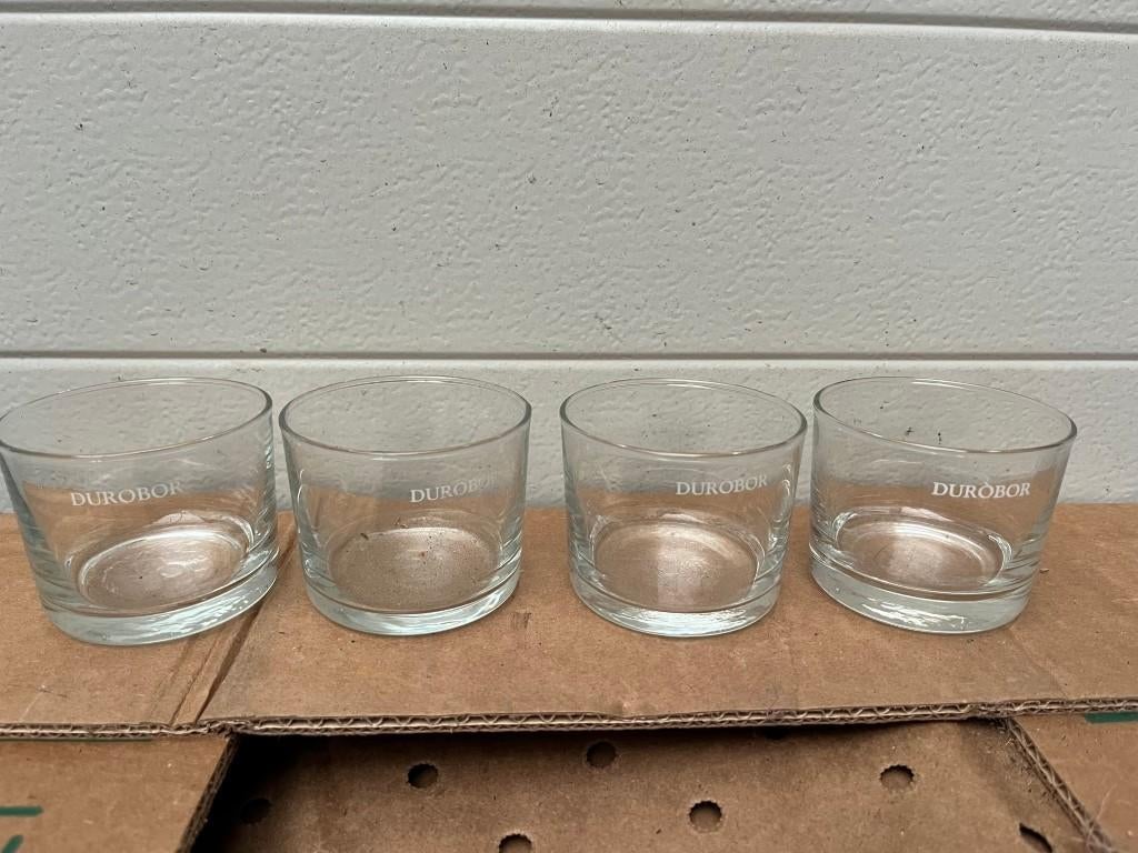 4 verres à café Durobor, Enlèvement ou Envoi