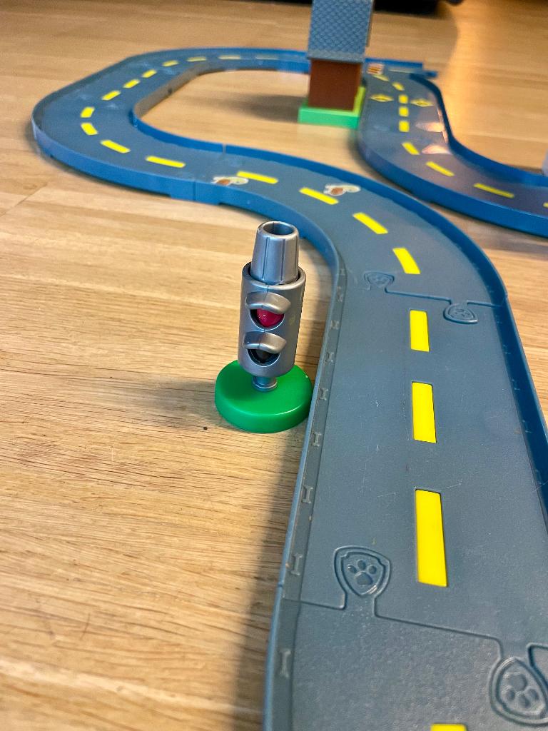 Paw Patrol treinset volledig, Ophalen, Zo goed als nieuw