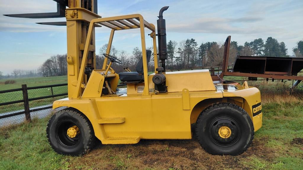 Caterpillar 12 ton diesel heftruck in perfecte staat, Zakelijke goederen, Ophalen, Diesel, Heftruck