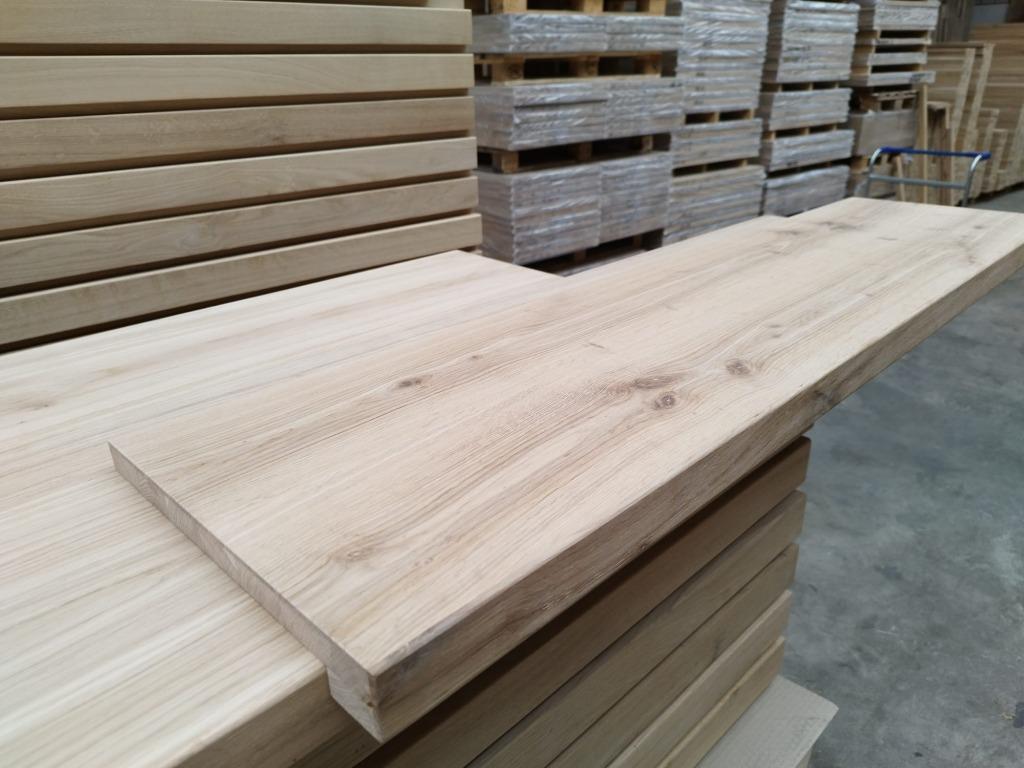 Eikenhouten Vensterbanken 100x25cm# 100x30# 100x35cm Overzet, Ophalen of Verzenden, Nieuw