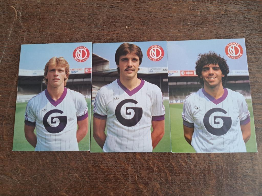 Ruilen fotokaarten RSC Anderlecht 82-83, Verzenden, Zo goed als nieuw, Spelerskaart