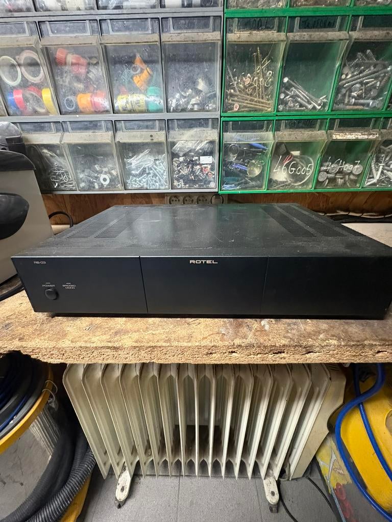 ROTEL SUBWOOFER VERSTERKER, Ophalen, Gebruikt