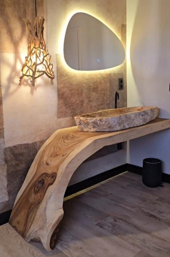 Suar Watervaltafel., Huis en Inrichting, Tafels | Kaptafels, Nieuw, Ophalen