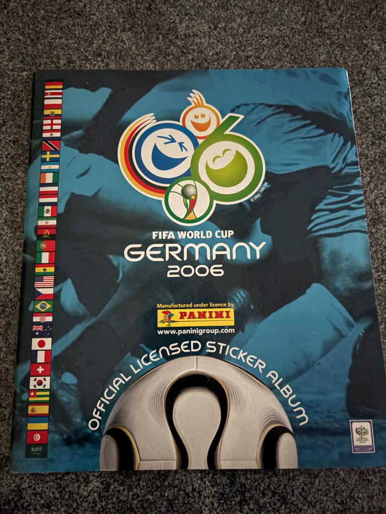 Panini Fifa World Cup Germany 2006 volledig, Enlèvement, Comme neuf, Autocollants et Photos