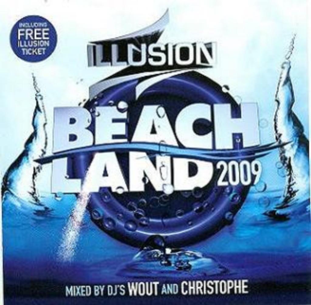 Various - Illusion Presents Beachland 2009 (2xCD, Comp, Mixe, Ophalen of Verzenden, Gebruikt, Techno of Trance
