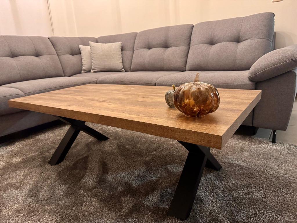 Krea Hoeksalon te koop met relax 1 jaar oud, Ophalen, Nieuw