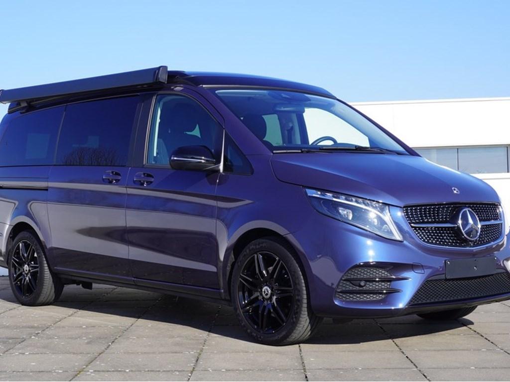 Mercedes-Benz Marco Polo 120kW 14500km 2023, Auto's, Automaat, Blauw, 120 kW, Bedrijf