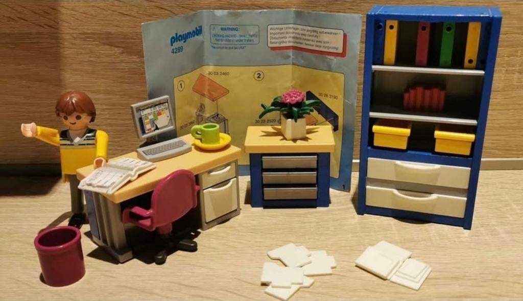 Bureau Playmobil 4289 + photocopieuse