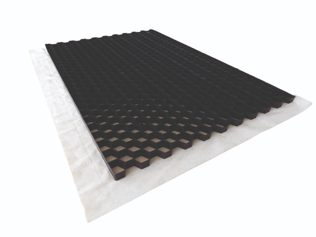 Nidagravel grindplaat grindmatten splitplaat grind split, Overige materialen, Zwart, Overige typen, Nieuw