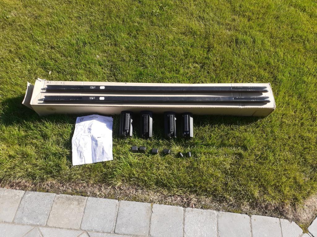 zwarte dakdragers van auto voor dakkoffer, Autos : Divers, Porte-bagages, Comme neuf, Enlèvement