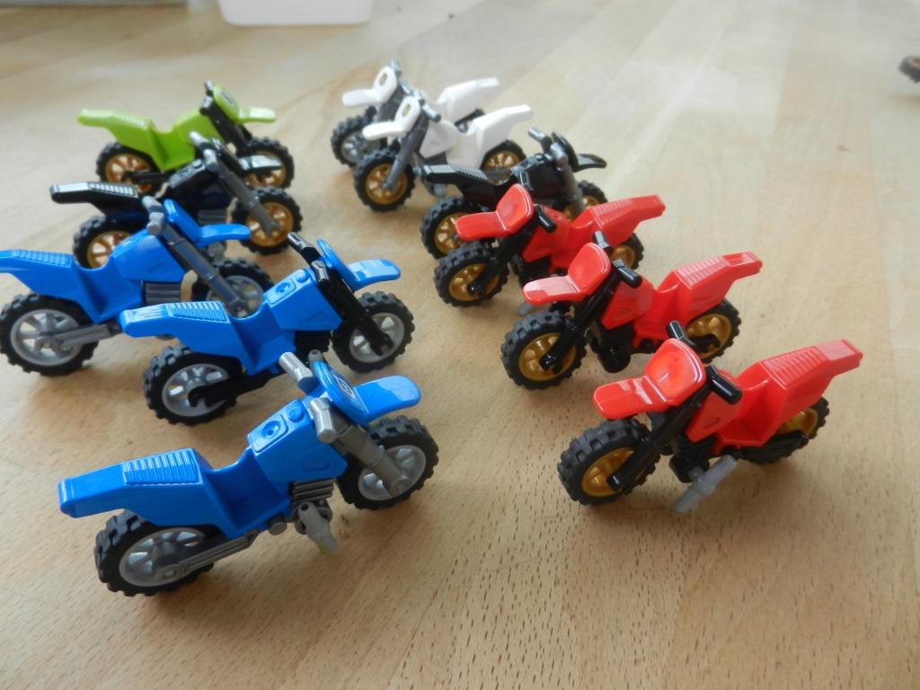 LEGO - CITY  Motorcycle Dirt Bike -7 STUKS - NRS 50860c, Ophalen of Verzenden, Zo goed als nieuw, Losse stenen, Lego