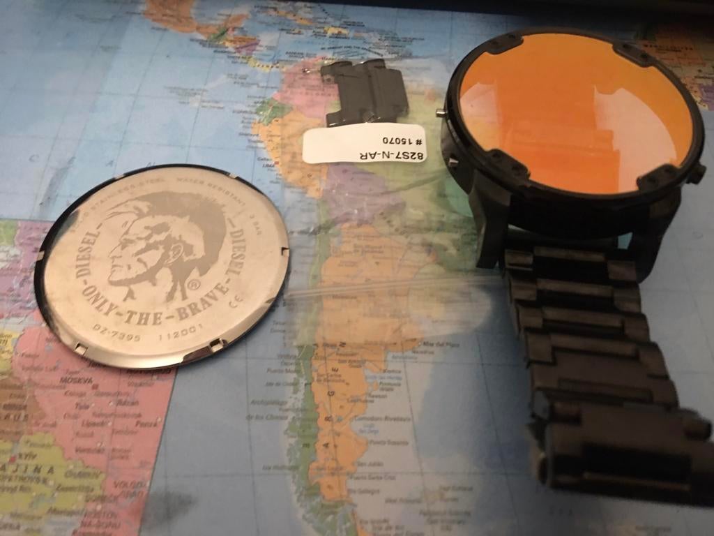 Pièce montre Diesel DZ7395, Montre-bracelet, Autres marques, Acier, Utilisé