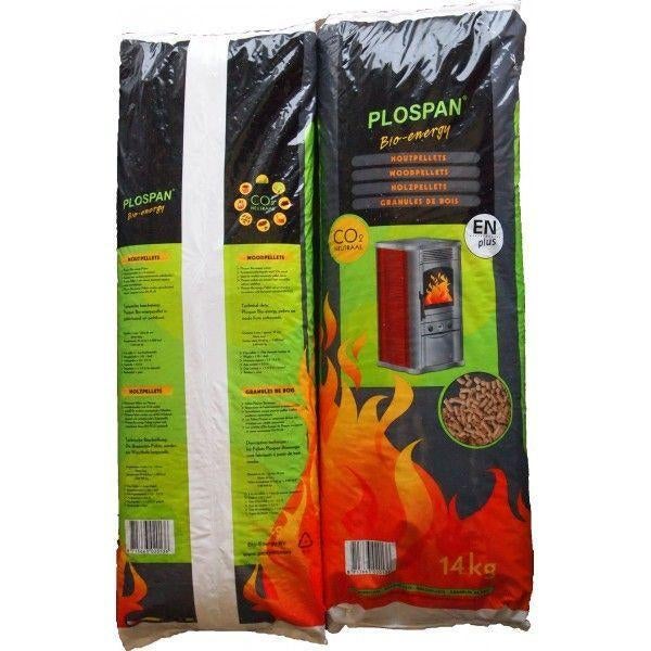 PLOSPAN bio energy pellet DIN+ EN plus- A1, Tuin en Terras, Brandhout, Ophalen of Verzenden, Overige houtsoorten