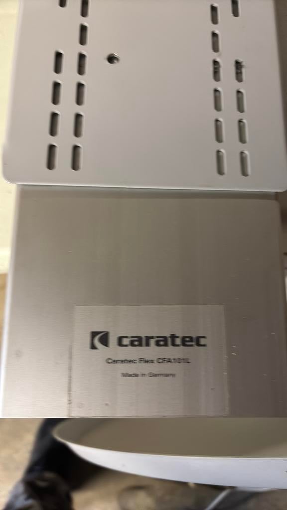 Caratec Uittrekbare tv steun. Vesa 75/100, Ophalen, Zo goed als nieuw