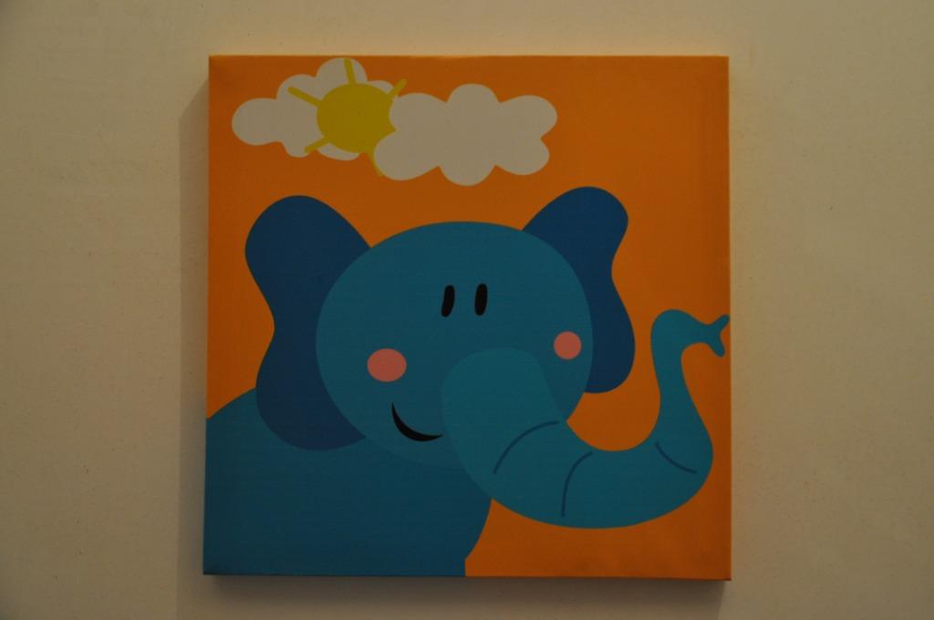 Schilderijtjes voor kinderkamer, Ophalen, Zo goed als nieuw, Wanddecoratie