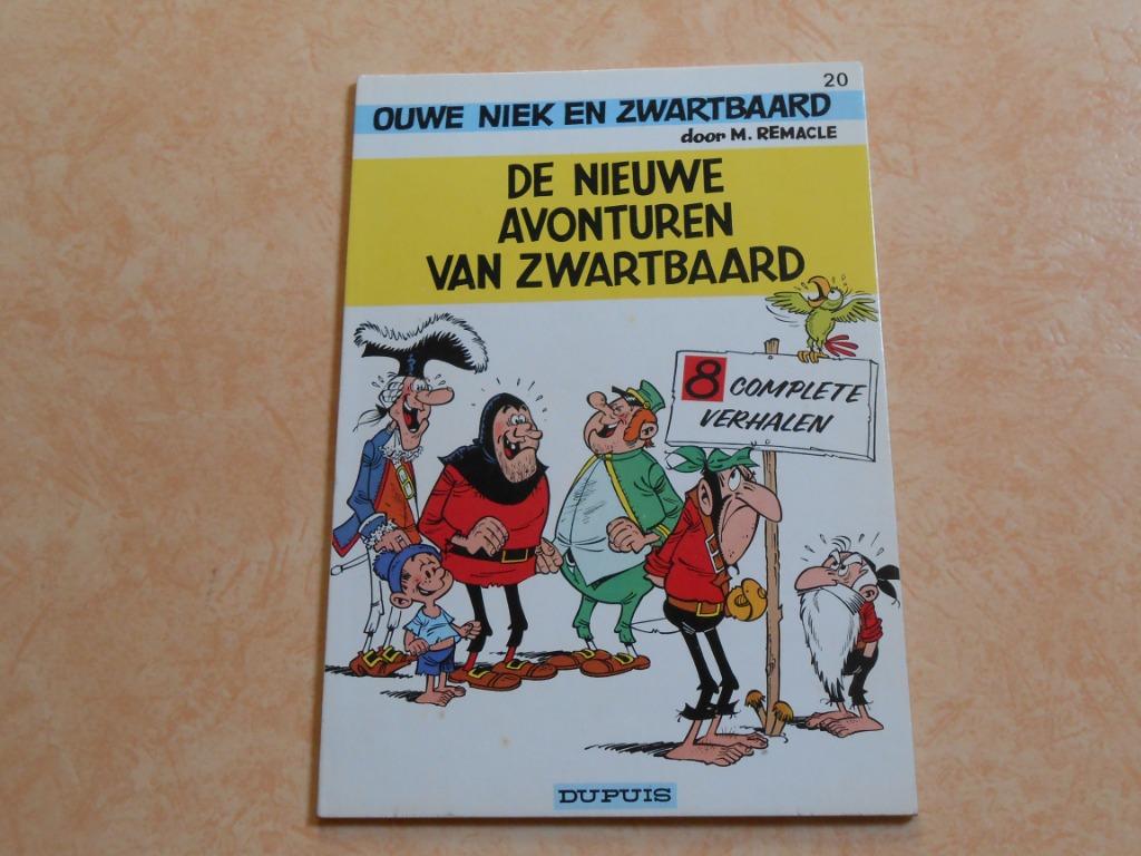 Ouwe Niek en Zwartbaard 20 De nieuwe avonturen van Zwartbaar, Neuf, Enlèvement ou Envoi, Une BD, M. Remacle