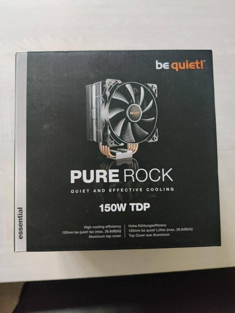 CPU koeler - Be Quiet, Informatique & Logiciels, Refroidisseurs d'ordinateur, Enlèvement, Neuf, Refroidisseur ordinateur à air