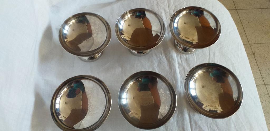 coupe à glace inox, Maison & Meubles, Enlèvement ou Envoi, Utilisé, Autres matériaux, Autres styles