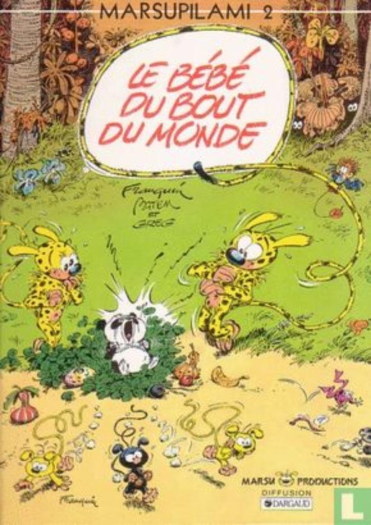 Le bébé du bout du monde Marsipulami (1e édition), Boeken, Ophalen, Gelezen