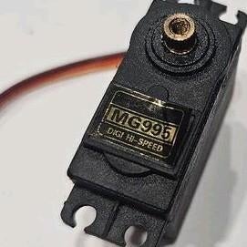 MG995 digitale servo met metalen tandwielen – RC crawler, Elektro, Gebruikt, Ophalen of Verzenden, Schaal 1:10