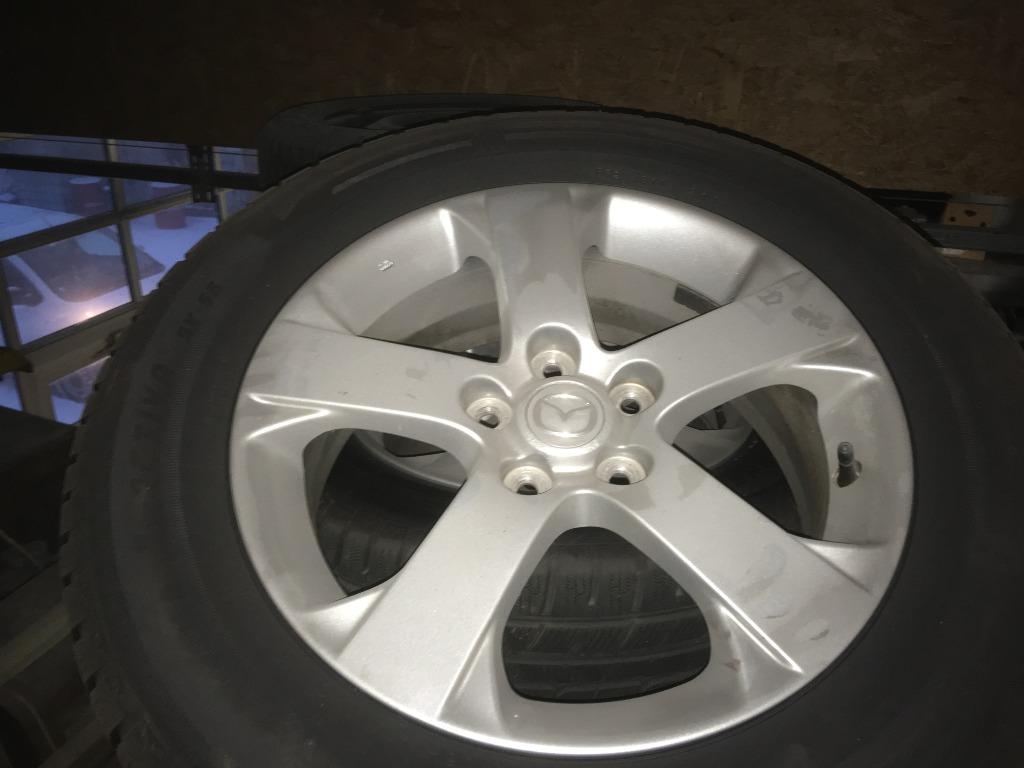 winterbanden mazda cx5, Auto-onderdelen, Banden en Velgen, Ophalen, Gebruikt, Banden en Velgen, 17 inch