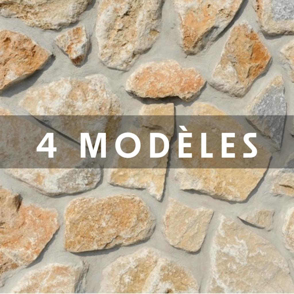 Moellons 4 modèles 69€ /m2, Enlèvement, Neuf, Pierres naturelles