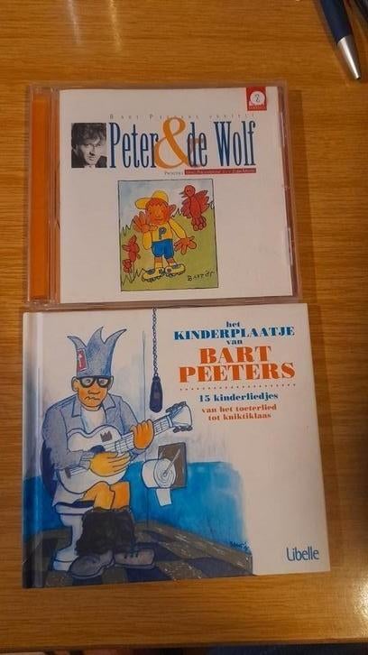 2 zeldzame cd´s Bart Peeters voor kinderen, Cd's en Dvd's, Ophalen of Verzenden, Zo goed als nieuw, Muziek