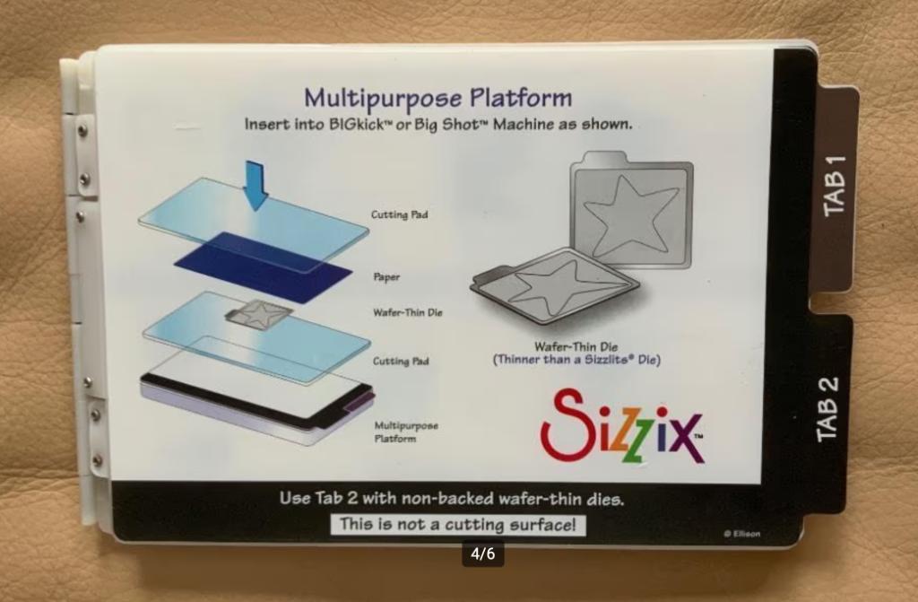 Sizzix A5, Hobby en Vrije tijd, Scrapbooking, Ophalen, Gebruikt, Slicemachine of Snijmachine, Sizzix