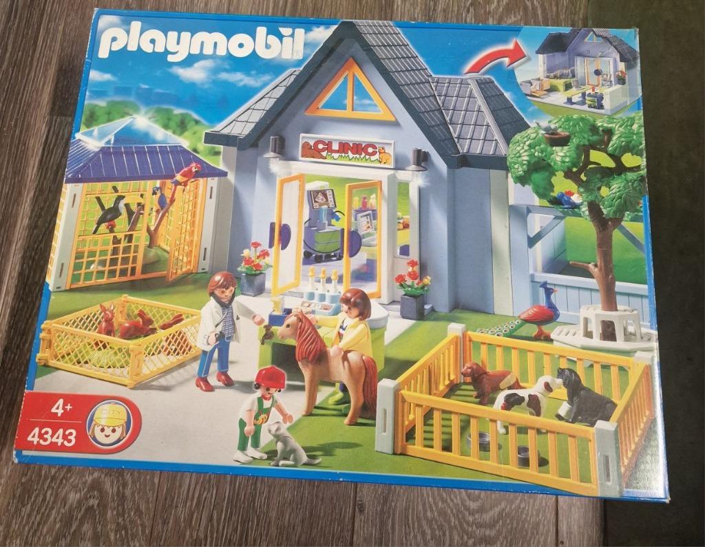 Playmobil Dierenkliniek - 4343, Kinderen en Baby's, Speelgoed | Playmobil, Verzenden, Zo goed als nieuw, Complete set