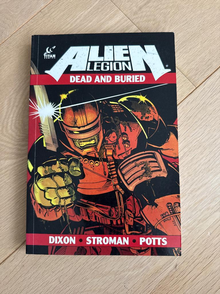 Engelstalige Comic - Alien Legion - Dead and Buried, Boeken, Strips | Comics, Zo goed als nieuw, Eén comic, Amerika, Ophalen of Verzenden