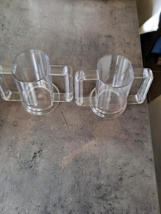 Drinkbekers voor bejaarden 2 stuks nieuw, Verzamelen, Glas en Drinkglazen, Ophalen, Nieuw