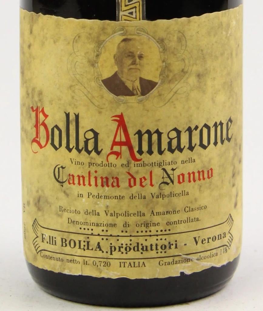 KANTINE DE NONNO - ORANJE BOL 1969, Verzamelen, Wijnen, Ophalen, Nieuw, Italië, Rode wijn