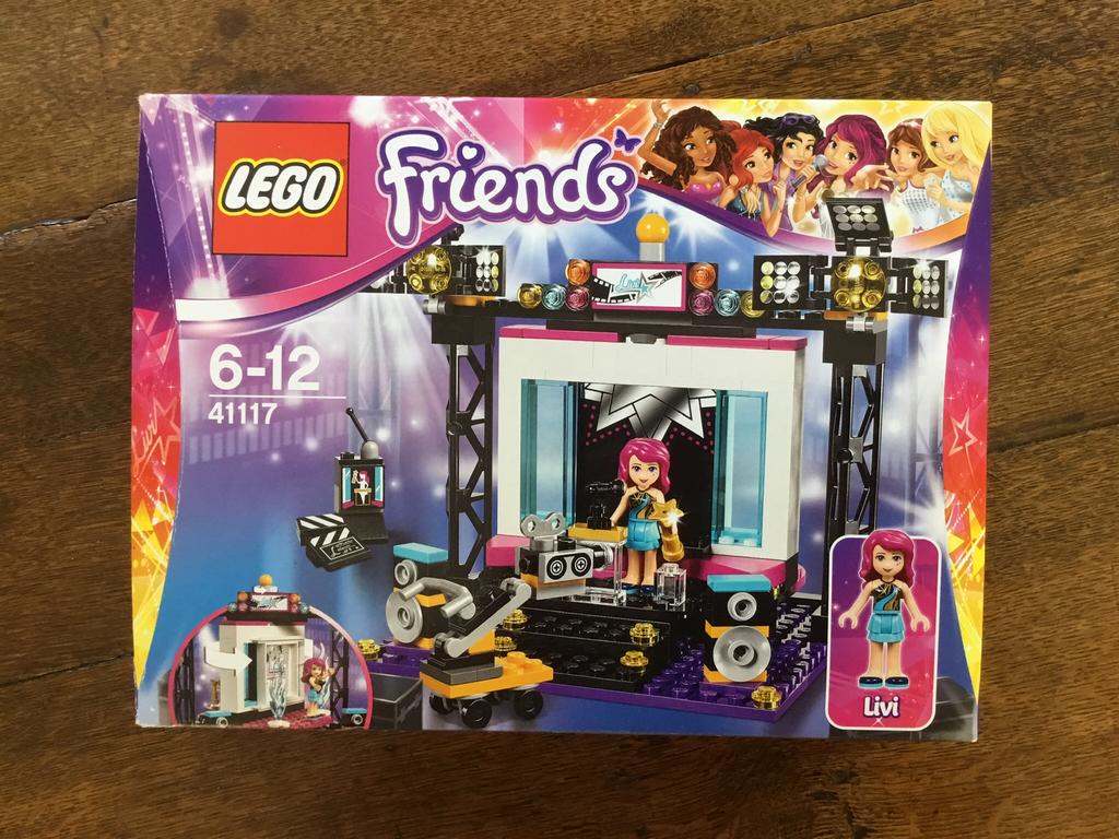 LEGO FRIENDS 41117 le plateau TV Pop Star., Ophalen of Verzenden, Zo goed als nieuw, Complete set, Lego