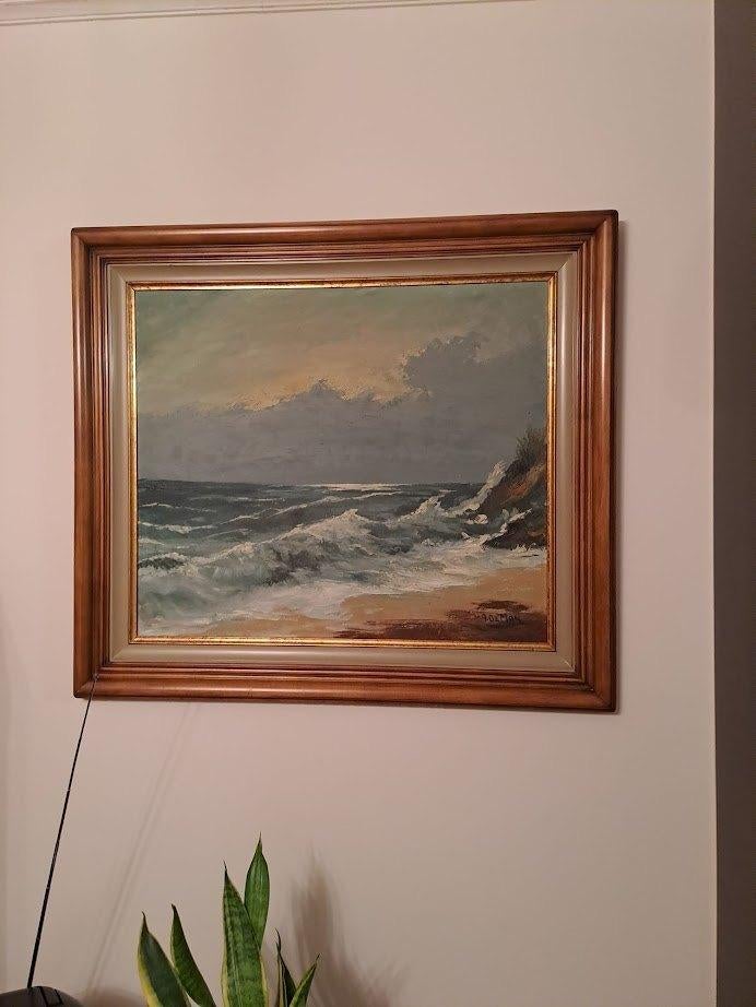 Schilderij Andre De Man, Antiek en Kunst, Ophalen