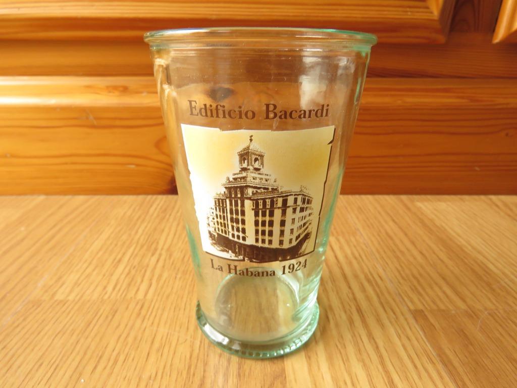 verre a mojito Bacardi motif La Habana 1924, Collections, Enlèvement ou Envoi, Comme neuf, Autres types