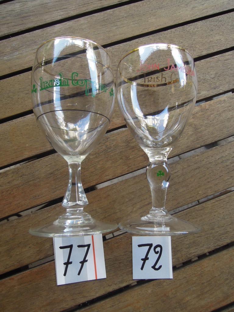verres en verre John Jameson Irish coffee, Collections, Verres & Petits Verres, Enlèvement ou Envoi, Comme neuf, Verres et Verres à shot