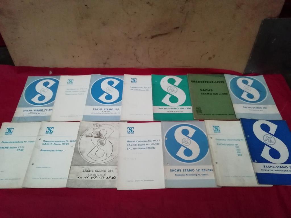 Manuels et carnets de réparation SACHS Stamo, Motos, Enlèvement ou Envoi