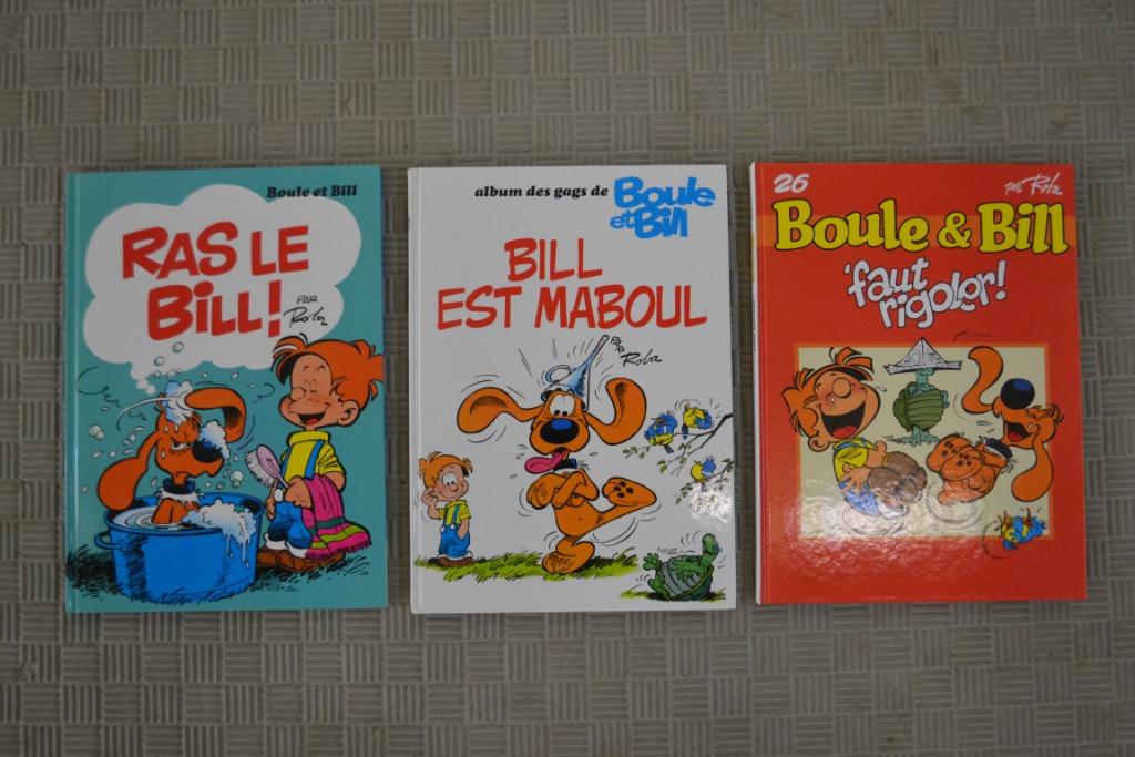 Boule & Bill, couverture rigide de 3 bd, excellent état, Livres, Plusieurs BD, Enlèvement ou Envoi, Comme neuf