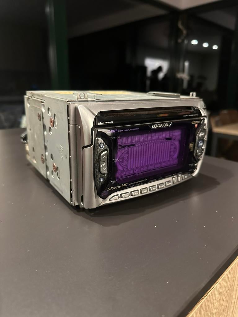 Kenwood DPX-710 MD radio, Ophalen, Gebruikt