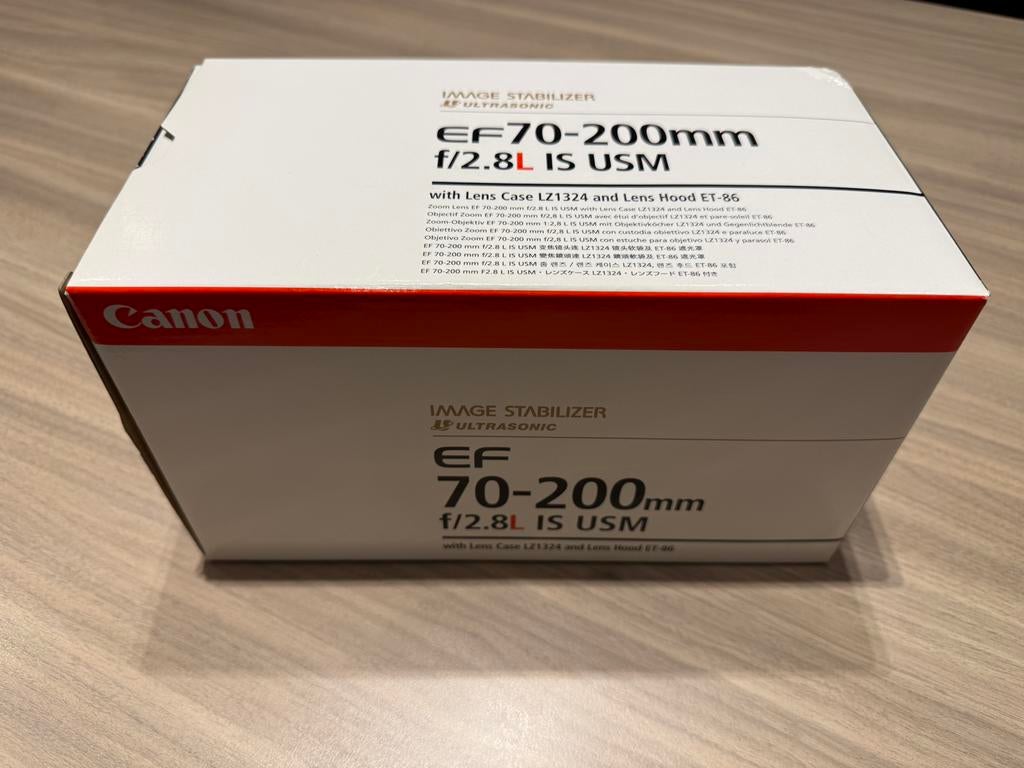Lens Canon EF70-200 f2.8/L IS USM, Ophalen, Zo goed als nieuw